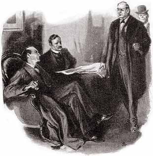 Sherlock Holmes in " The Adventure of the Bruce-Partington Plans ."