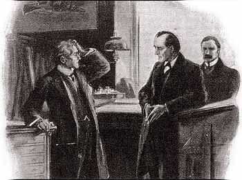 Sherlock Holmes in " The Adventure of the Bruce-Partington Plans ."