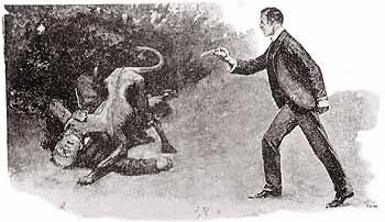 Ilustration of " The Adventure of the Copper Beeches ", which appeared in The Strand Magazine in June, 1892
