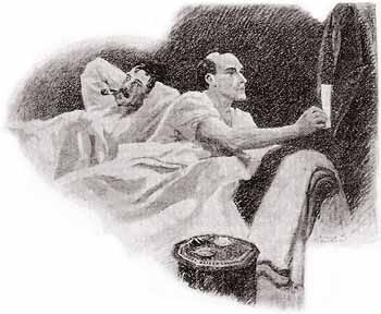 Sherlock Holmes in " The Adventure of the Illustrious Client ."