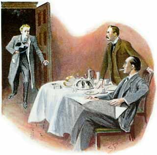 Sherlock Holmes in " The Adventure of the Norwood Builder ."