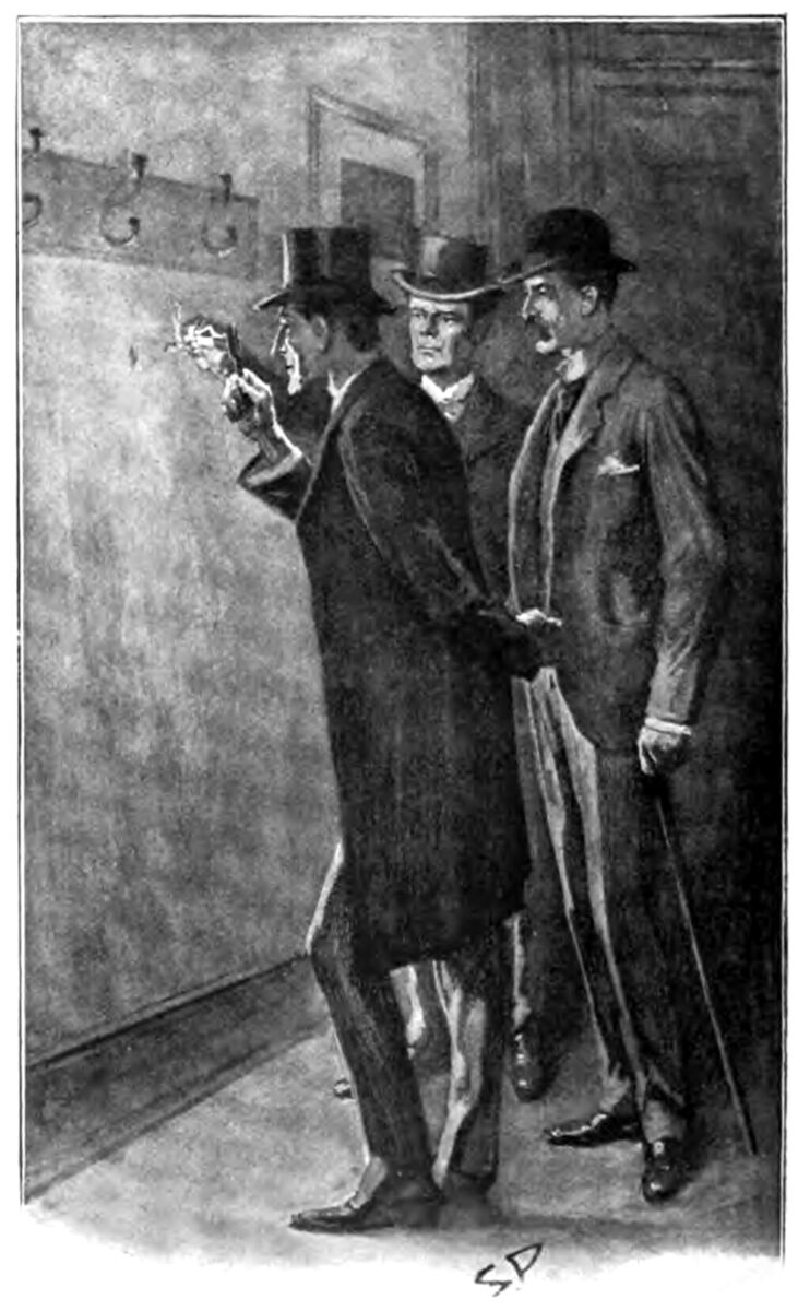 Look at that with your magnifying glass, Mr. Holmes
