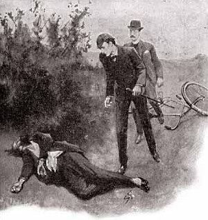 Sherlock Holmes in " The Adventure of the Priory School ."