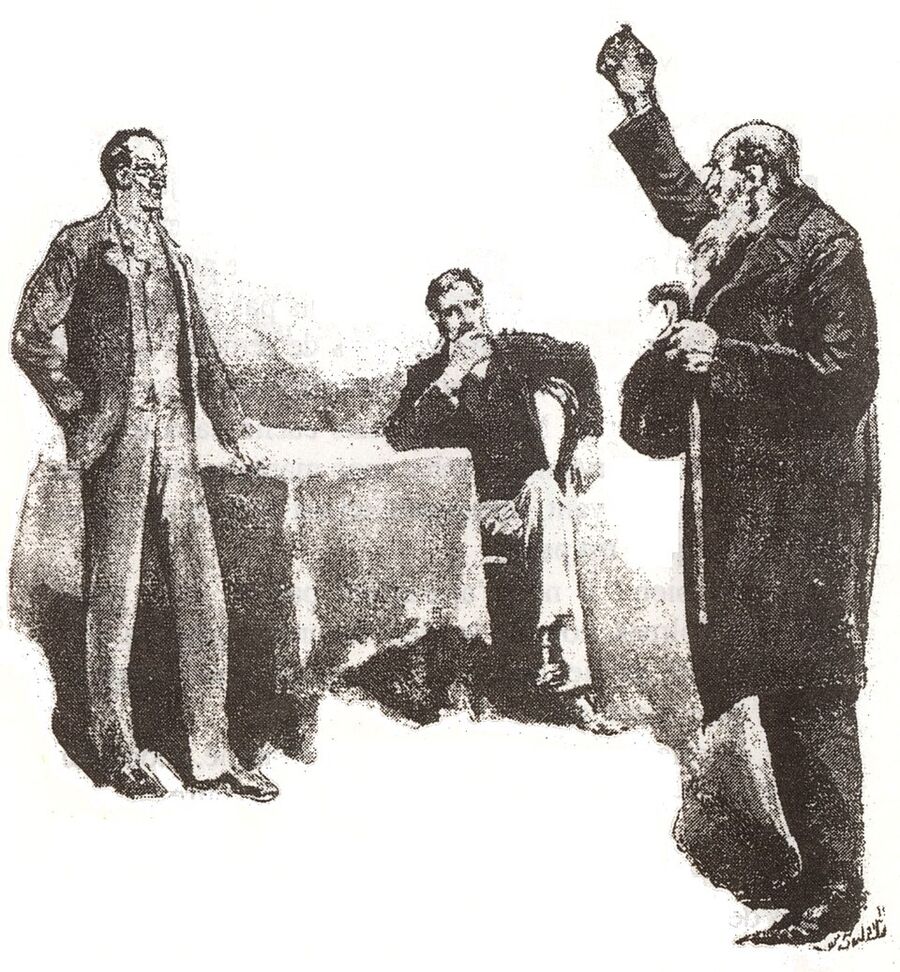 'farewell, then,' said the old man