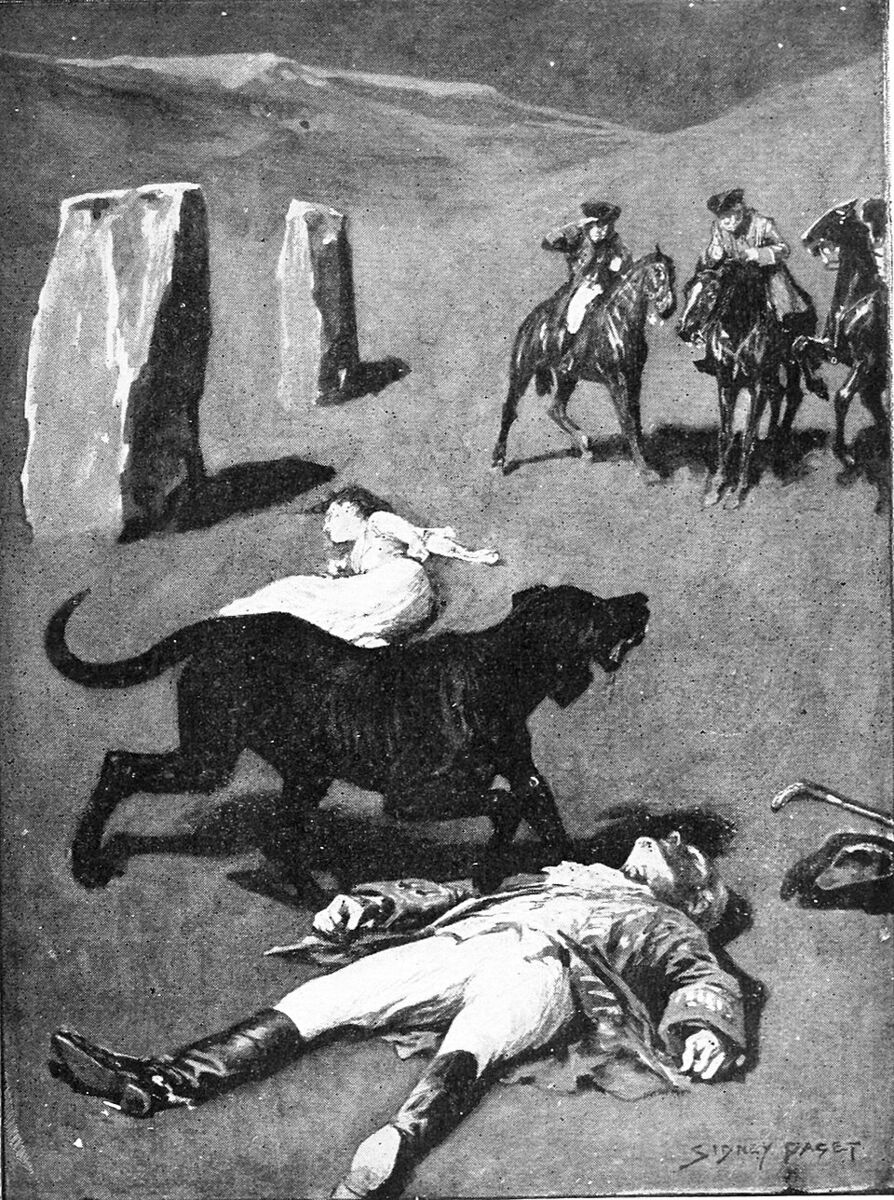 There in the centre lay the unhappy maid where she had fallen