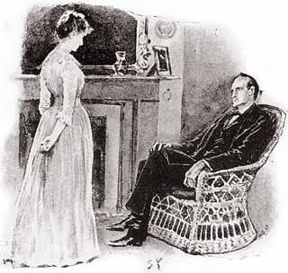 'frankly, now,' she repeated