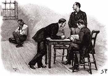 Sherlock Holmes in " The Adventure of the Stockbroker's Clerk ", which appeared in The Strand Magazine in March, 1893