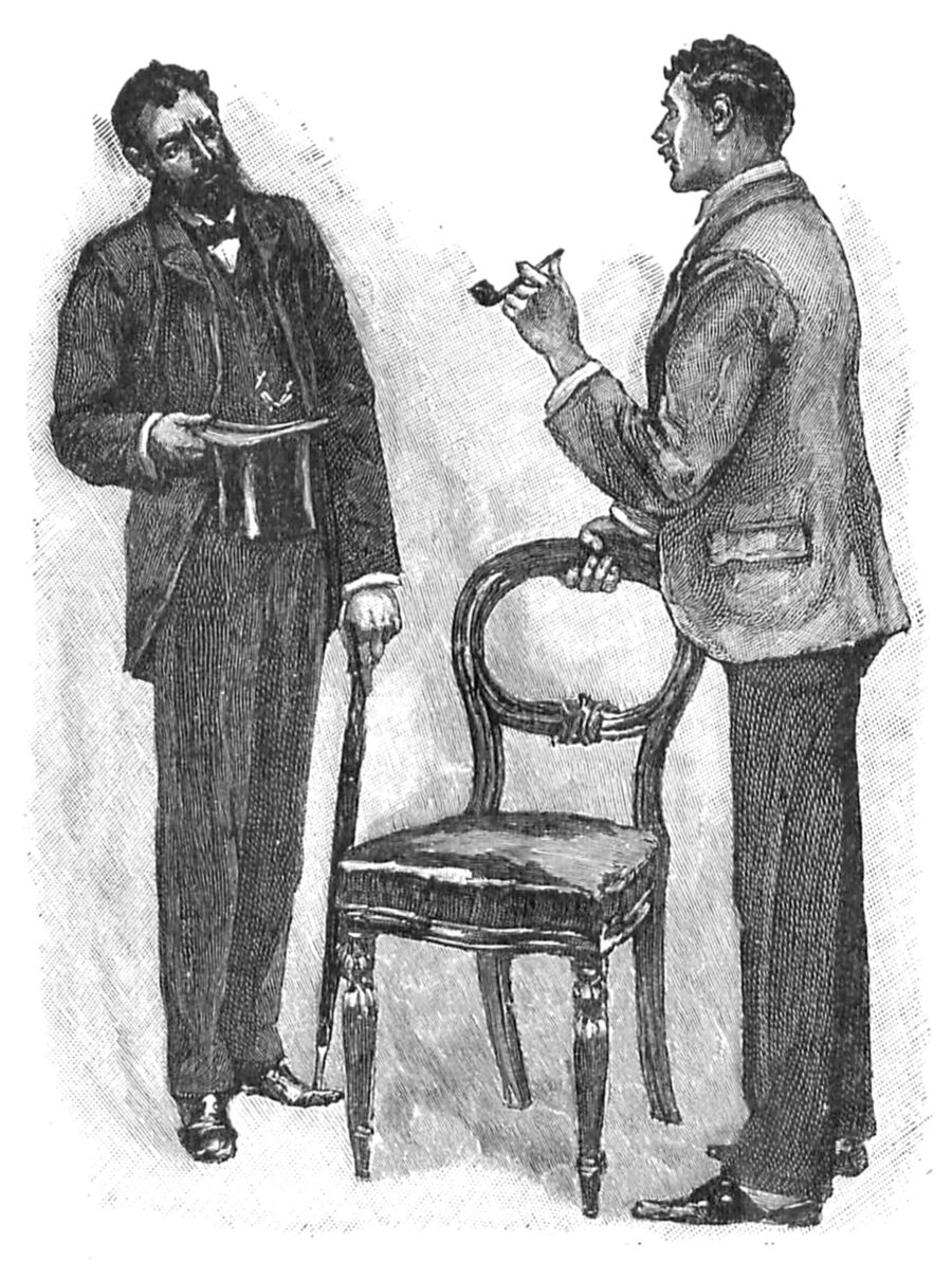 Illustration from p283 The Adventure Of The Stockbroker's Clerk - "'Mr
